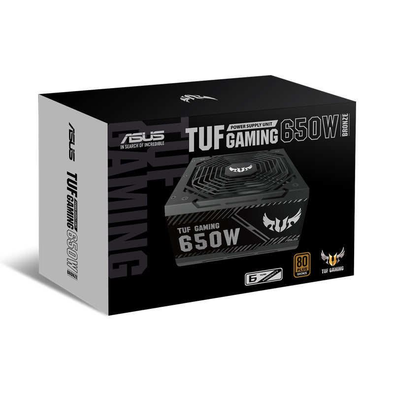 ASUS TUF GAMING POWER SUPPLY- 650W ASUS TUF GAMING POWER SUPPLY- 650W